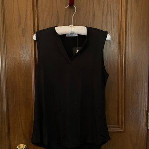 Black Sleeveless Blouse